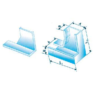 槽（cáo）式垂直右下彎蓋--體 XQJ-C-05F
