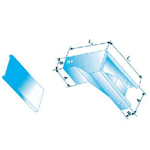 槽（cáo）式垂（chuí）直左上彎蓋--體 XQJ-C-05E